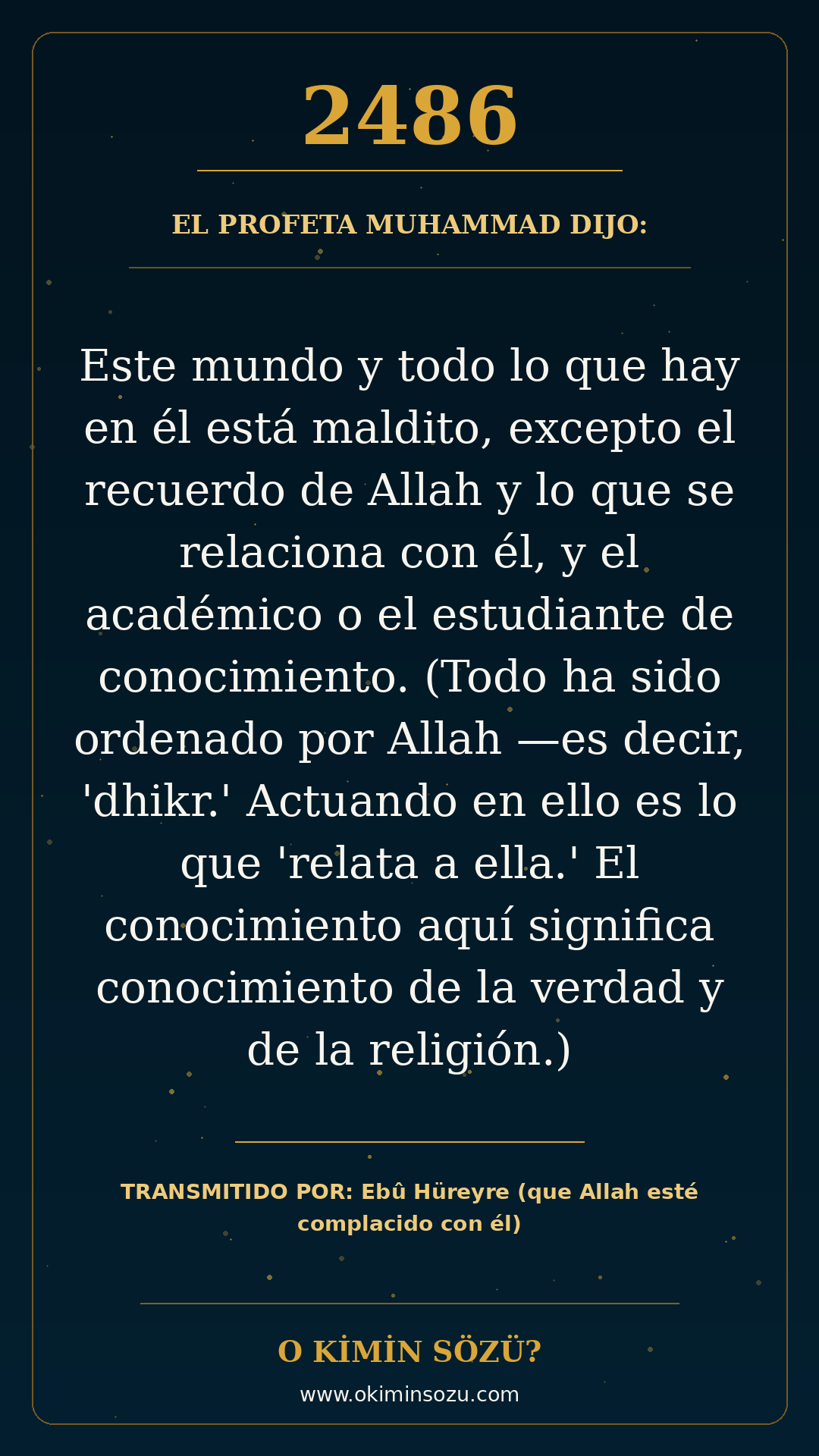 hadis 2486 es