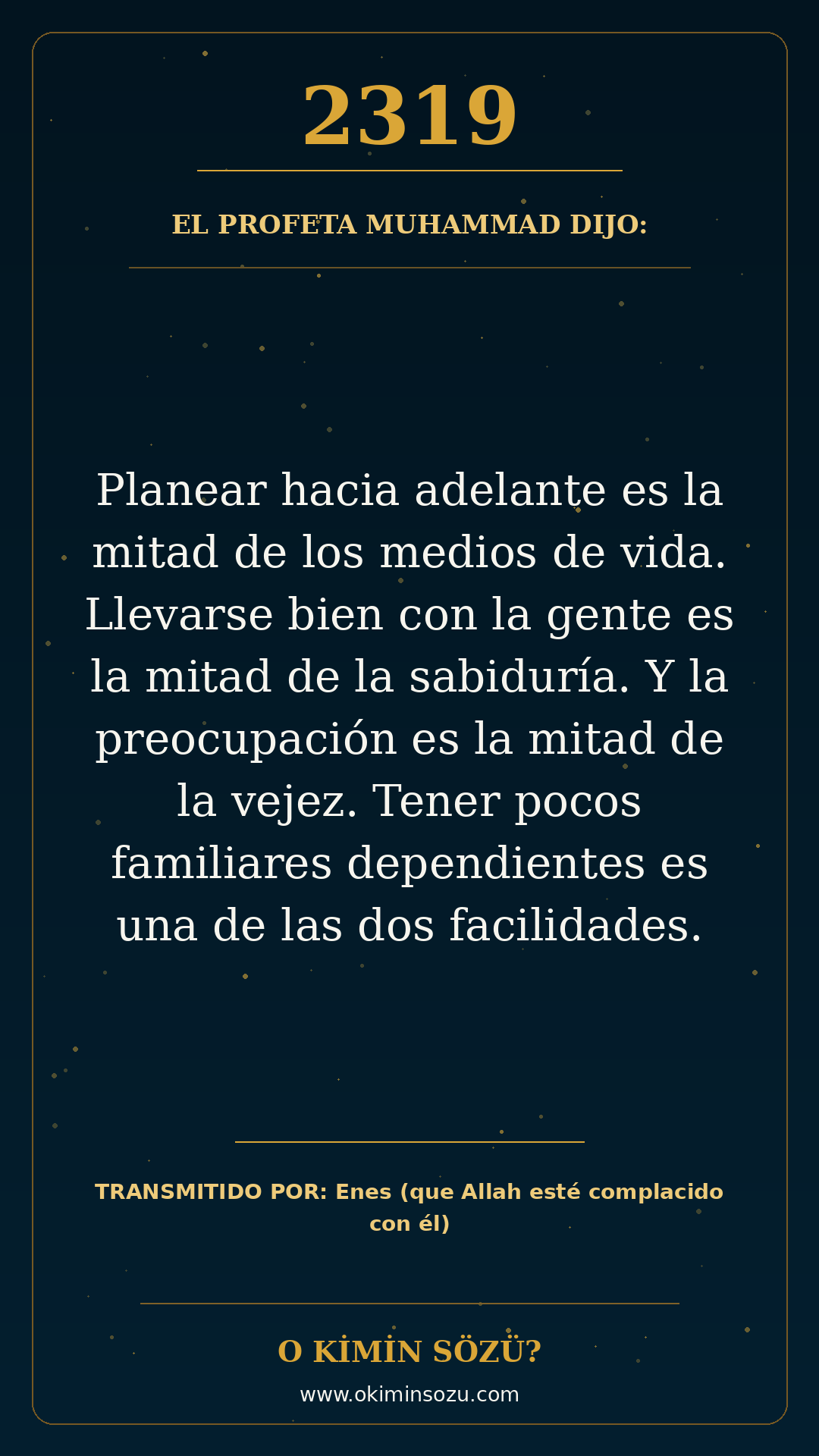hadis 2319 es