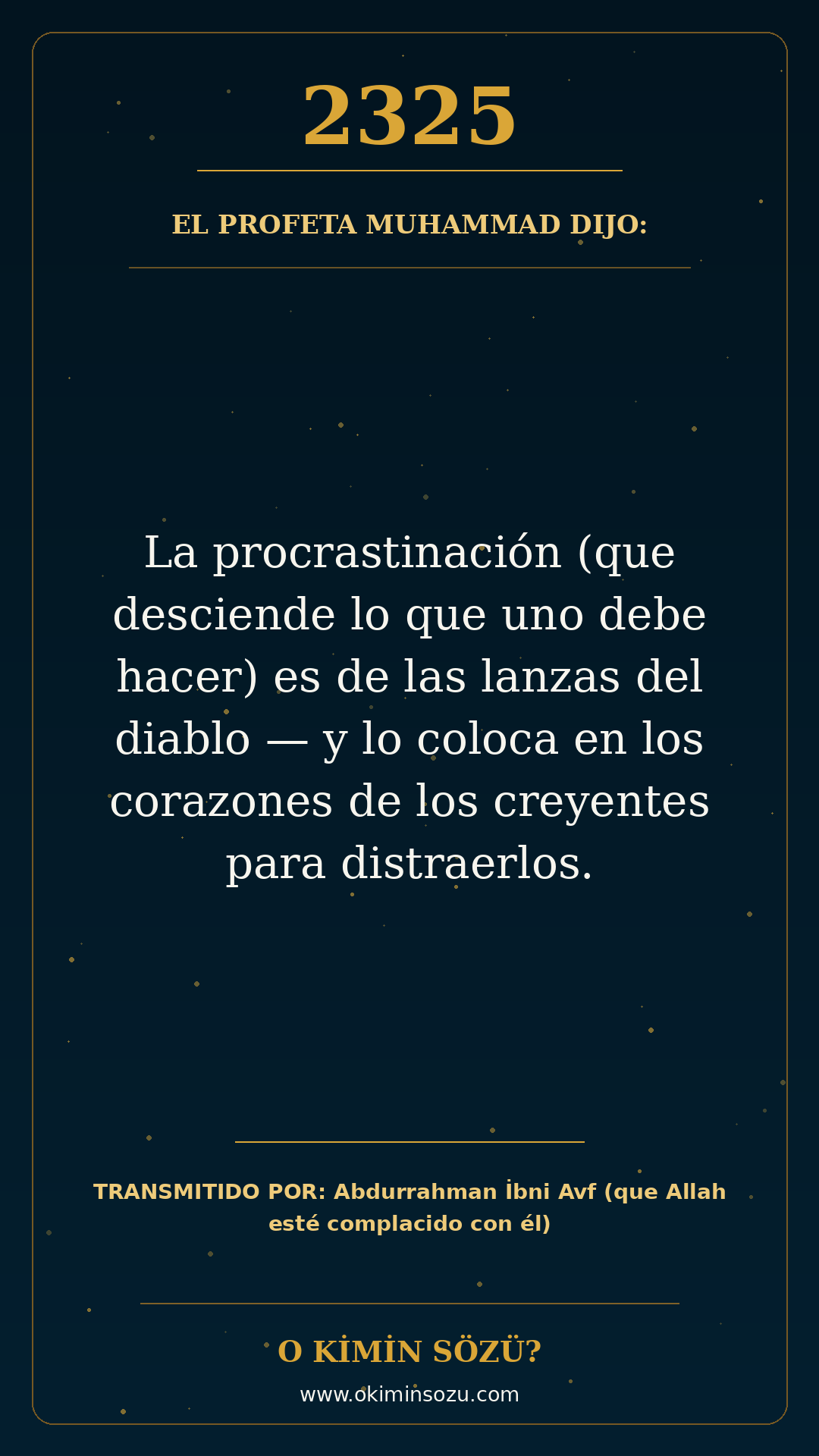 hadis 2325 es