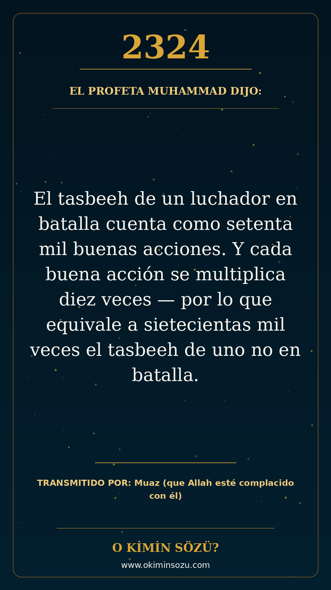 hadis 2324 es