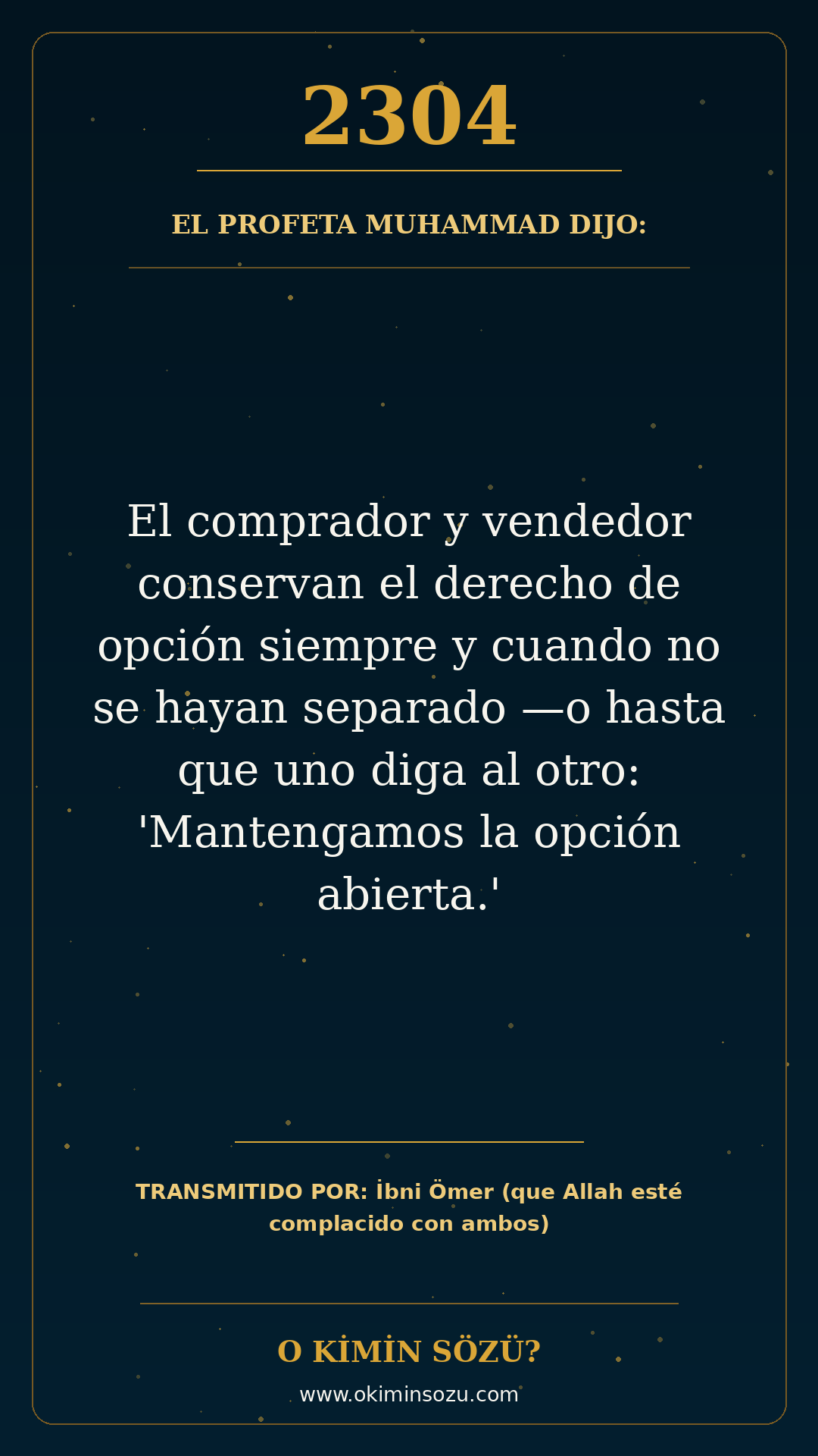 hadis 2304 es