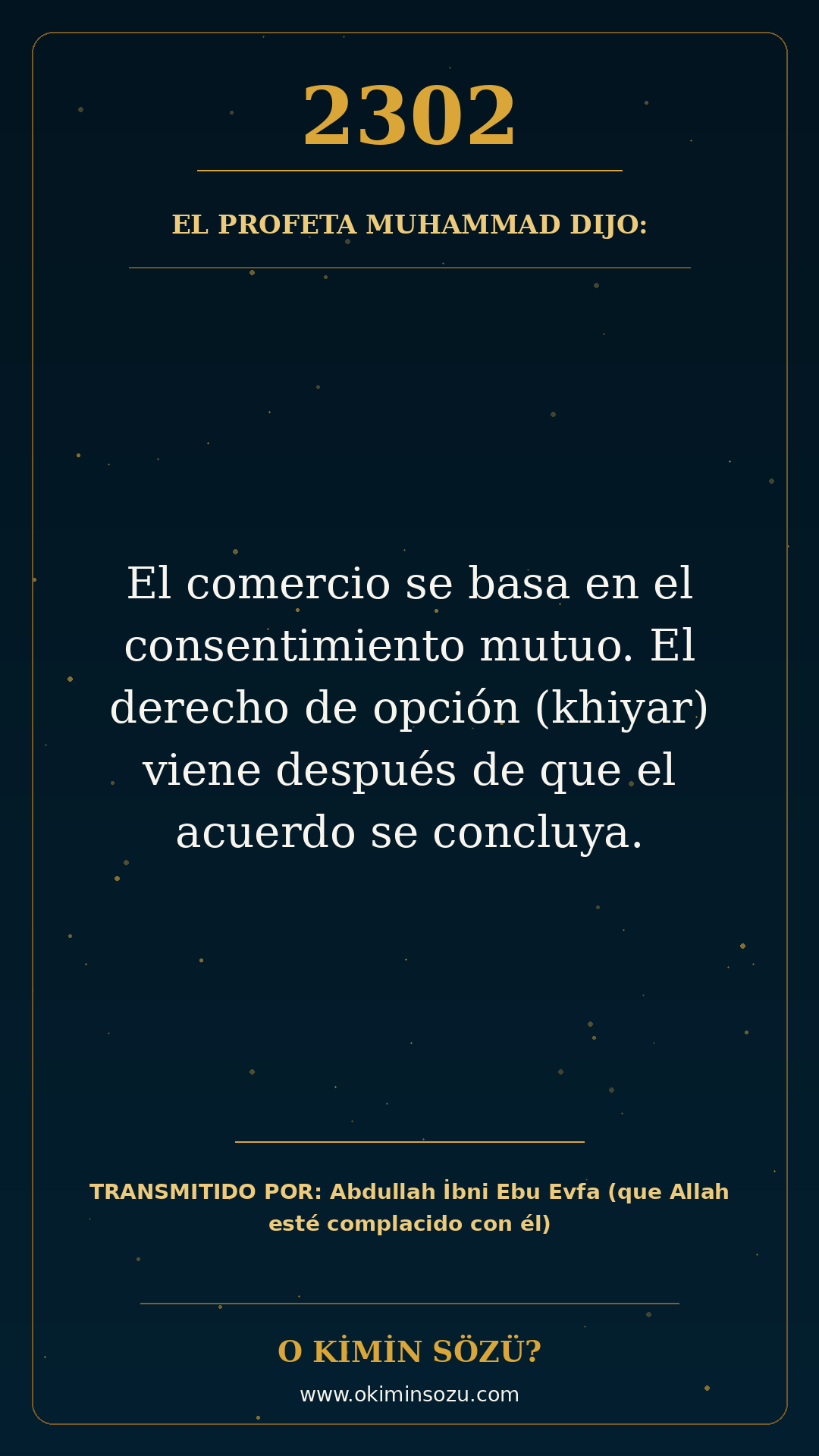 hadis 2302 es