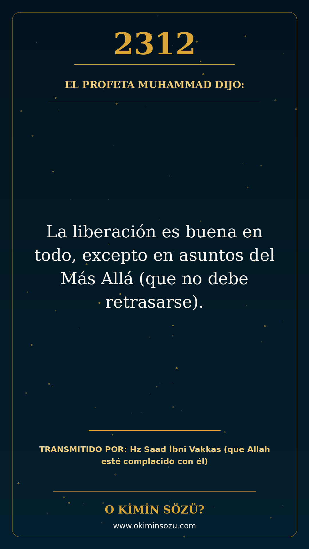 hadis 2312 es