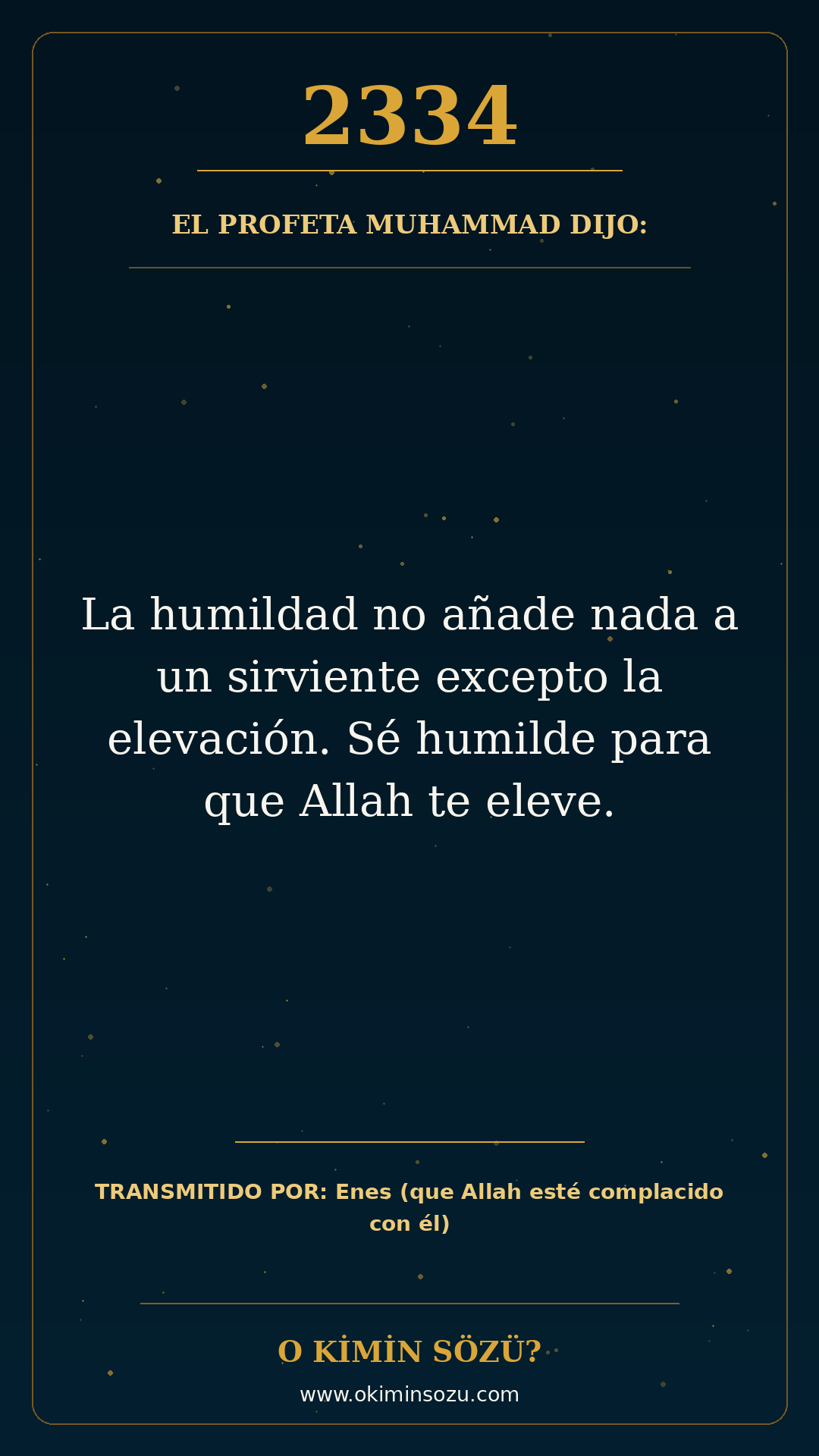 hadis 2334 es