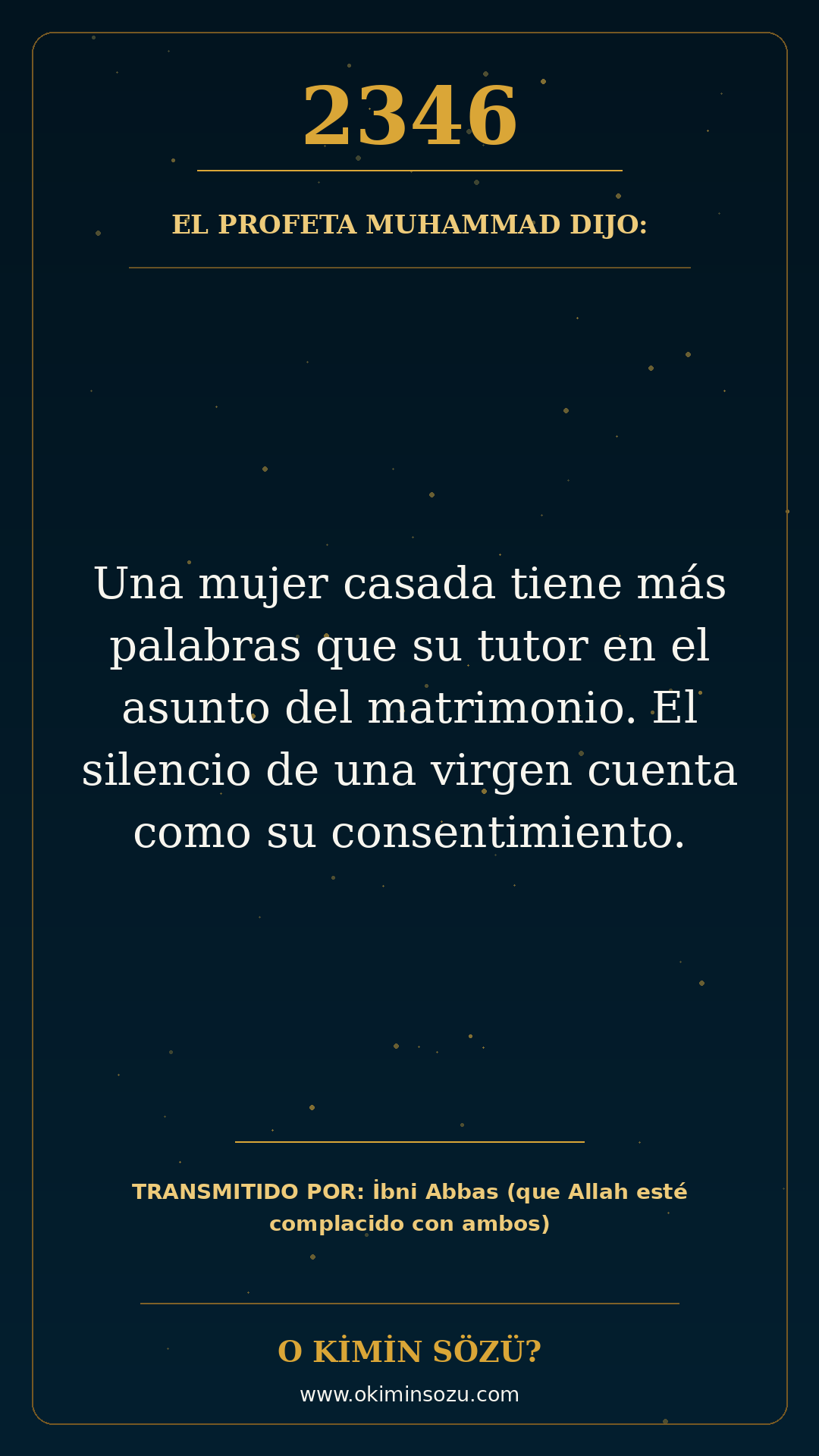 hadis 2346 es