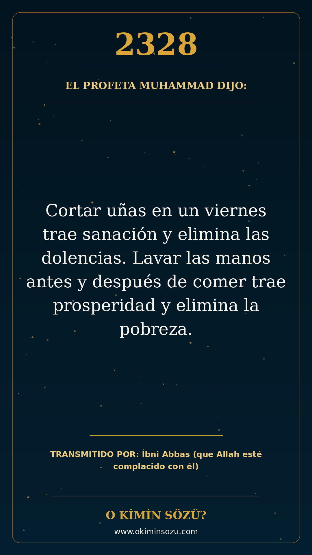 hadis 2328 es