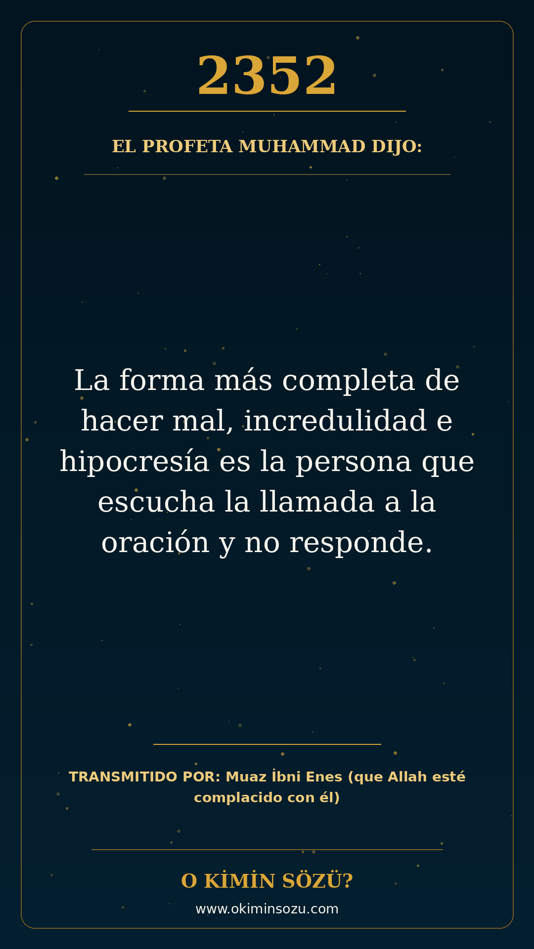 hadis 2352 es