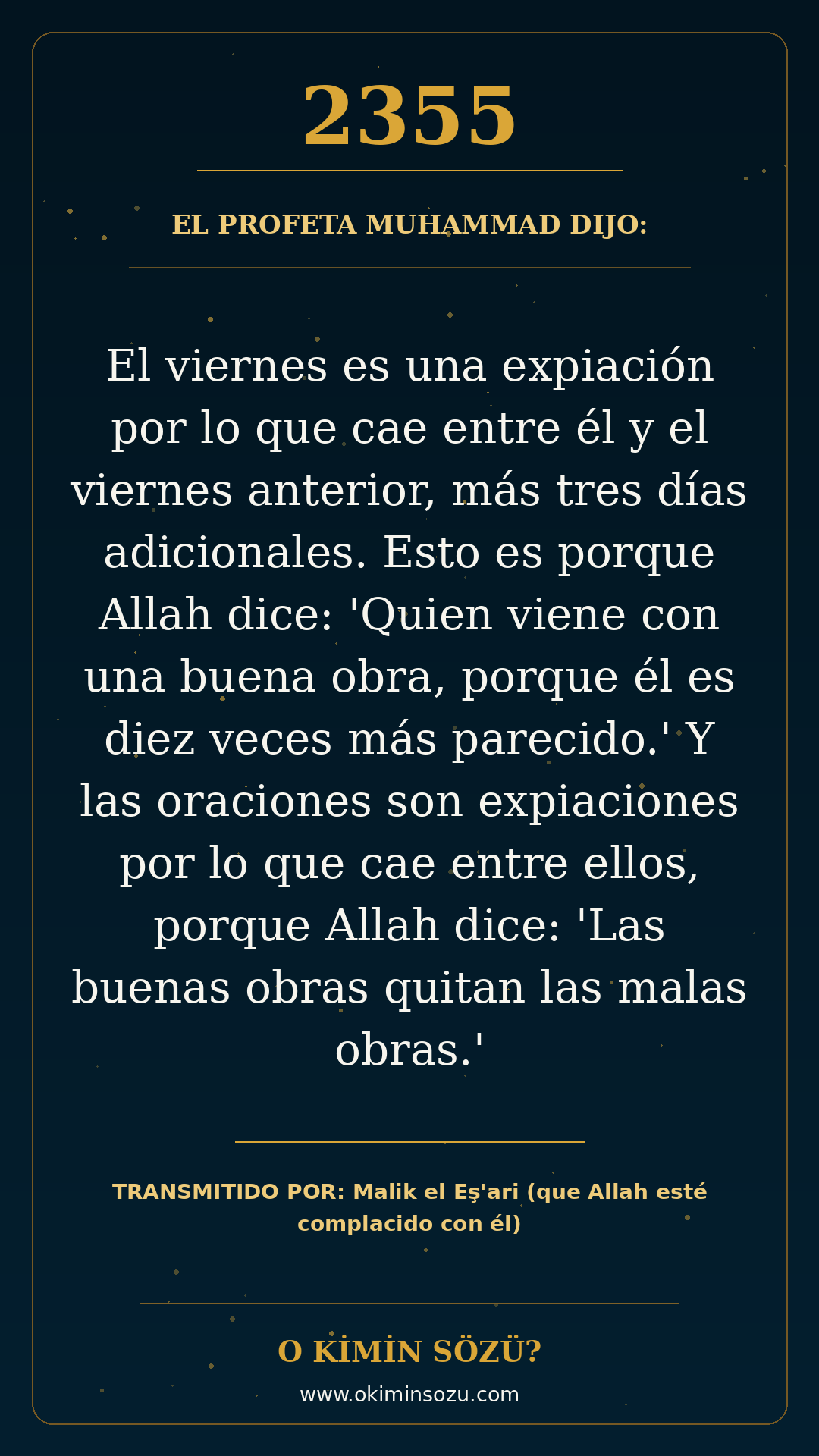 hadis 2355 es