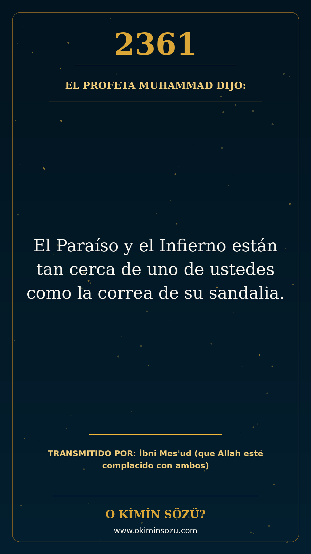 hadis 2361 es