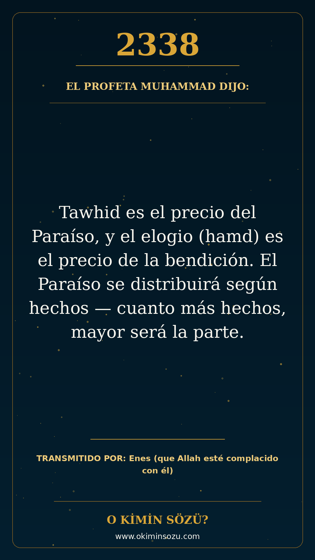 hadis 2338 es