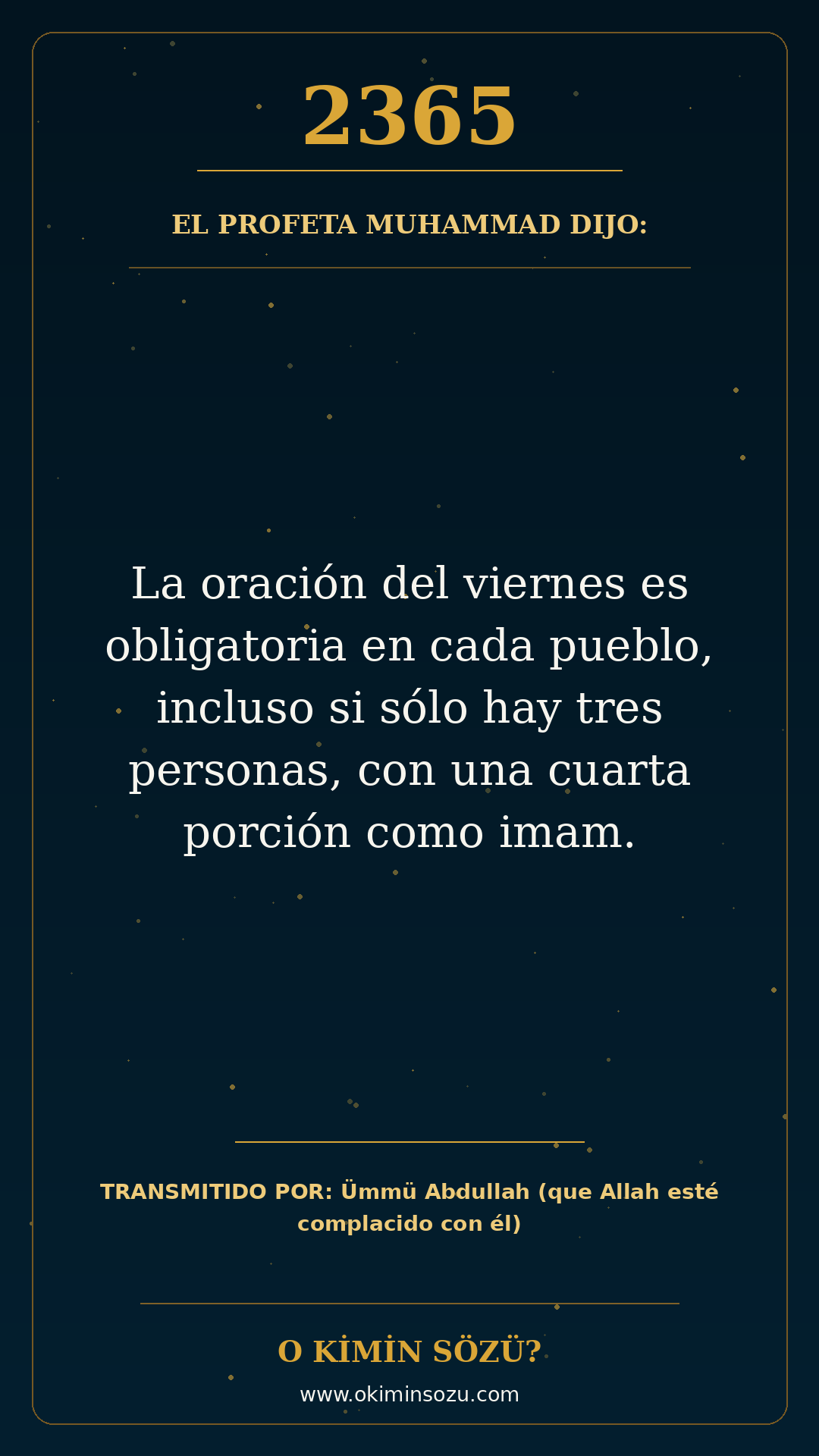 hadis 2365 es