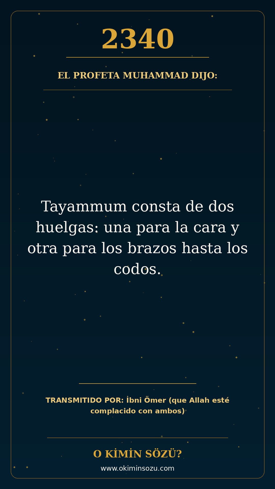 hadis 2340 es
