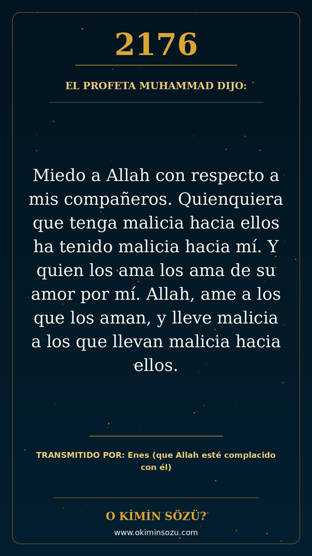 hadis 2176 es