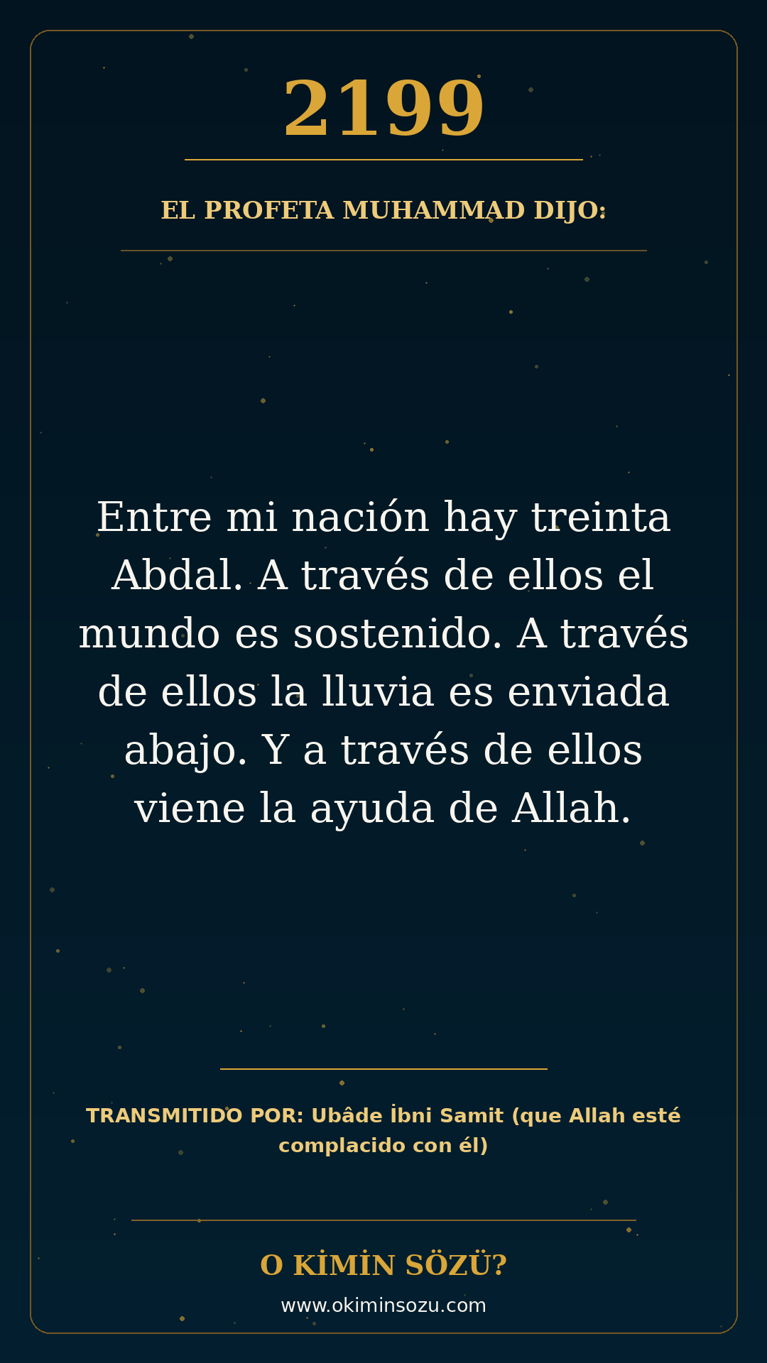 hadis 2199 es
