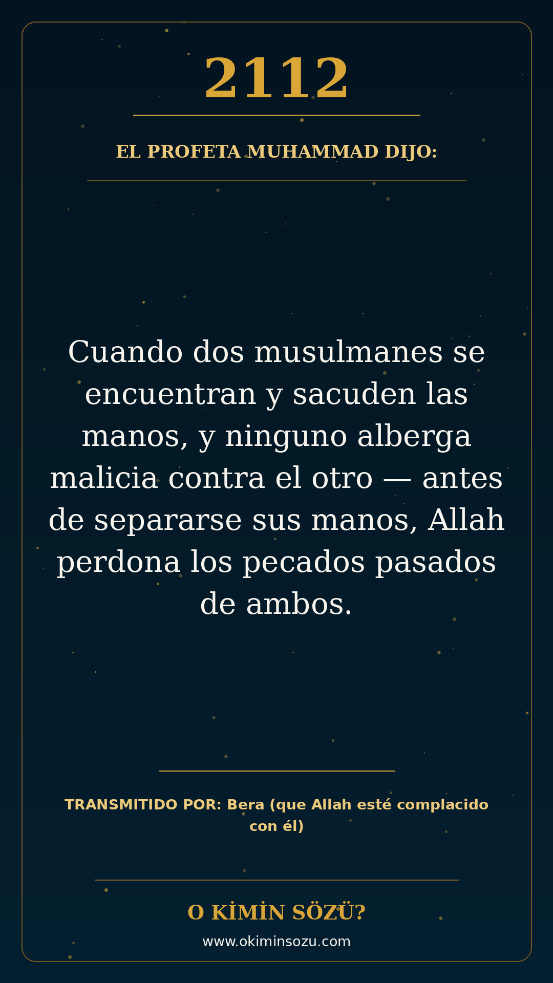 hadis 2112 es