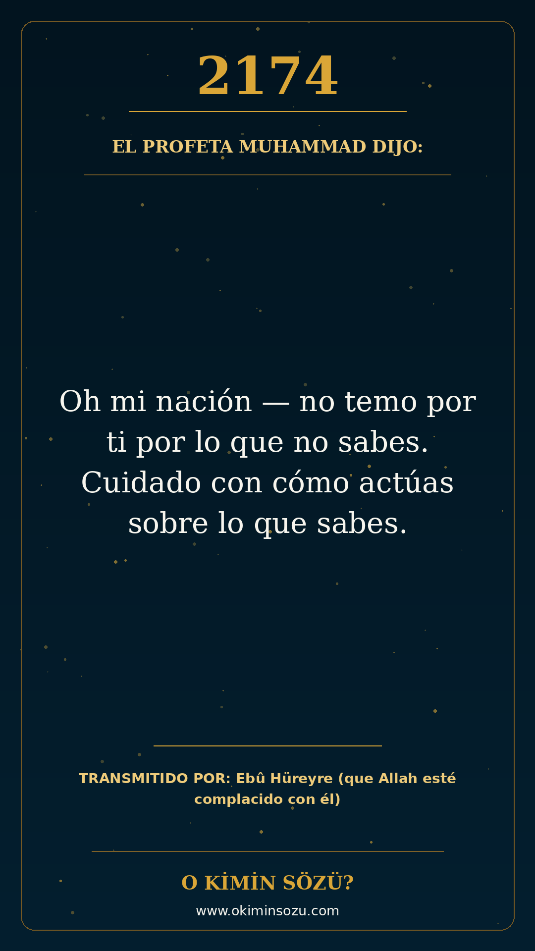hadis 2174 es