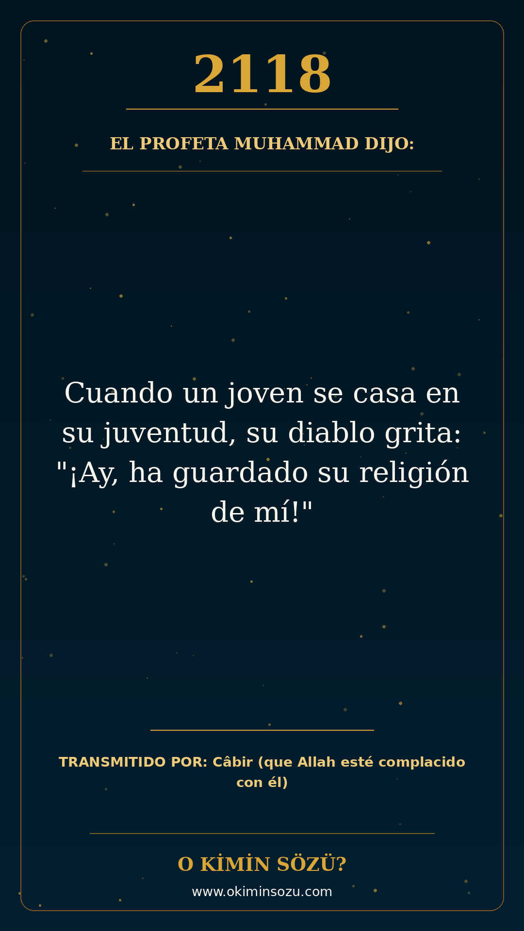 hadis 2118 es