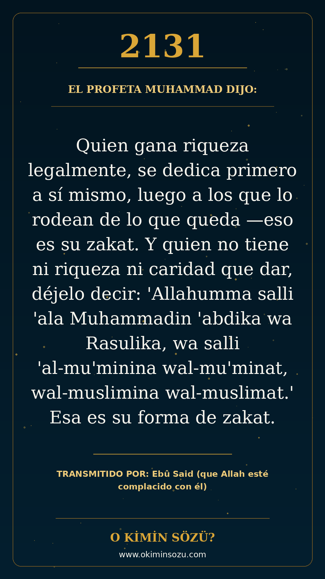 hadis 2131 es