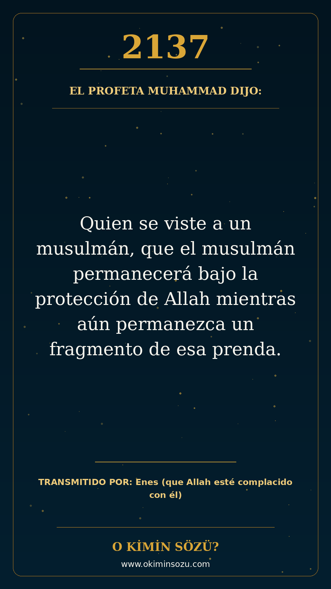 hadis 2137 es