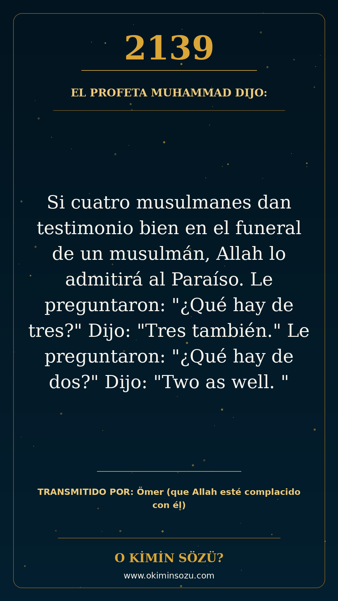 hadis 2139 es