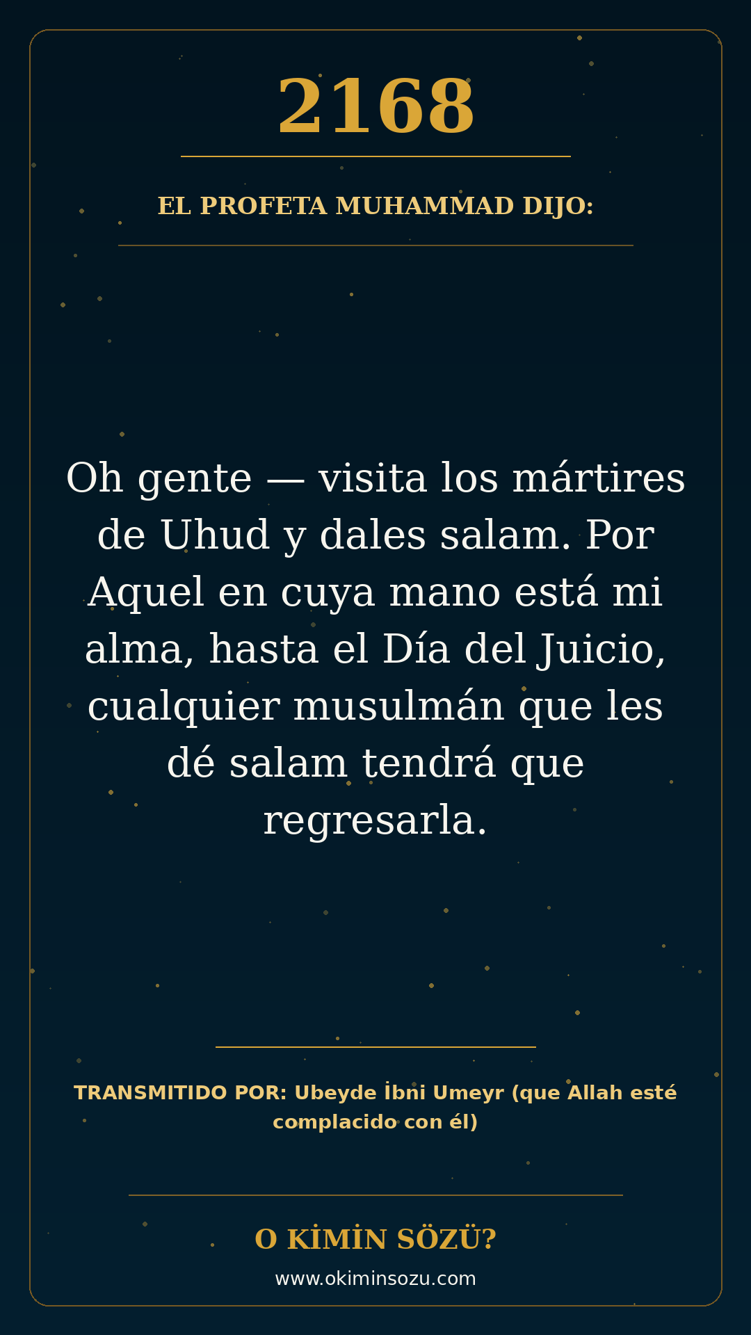 hadis 2168 es