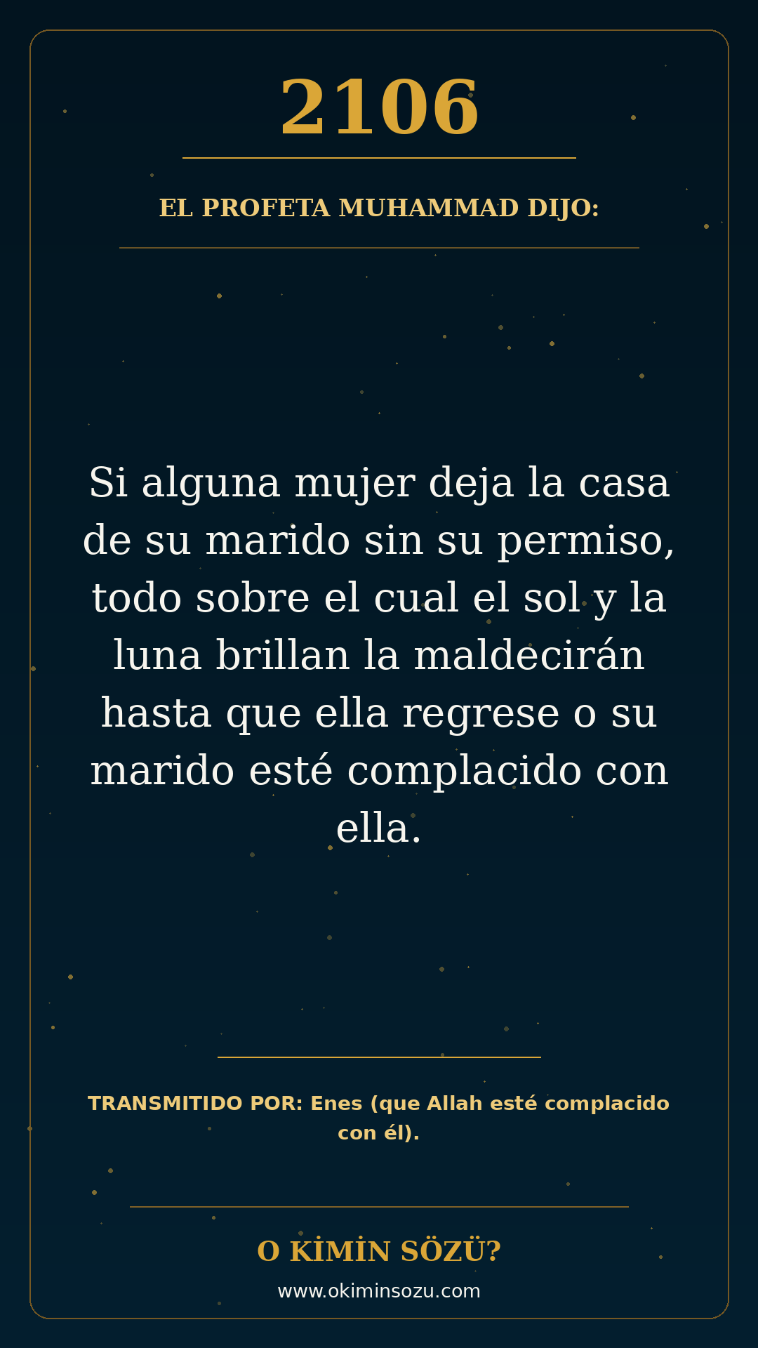 hadis 2106 es