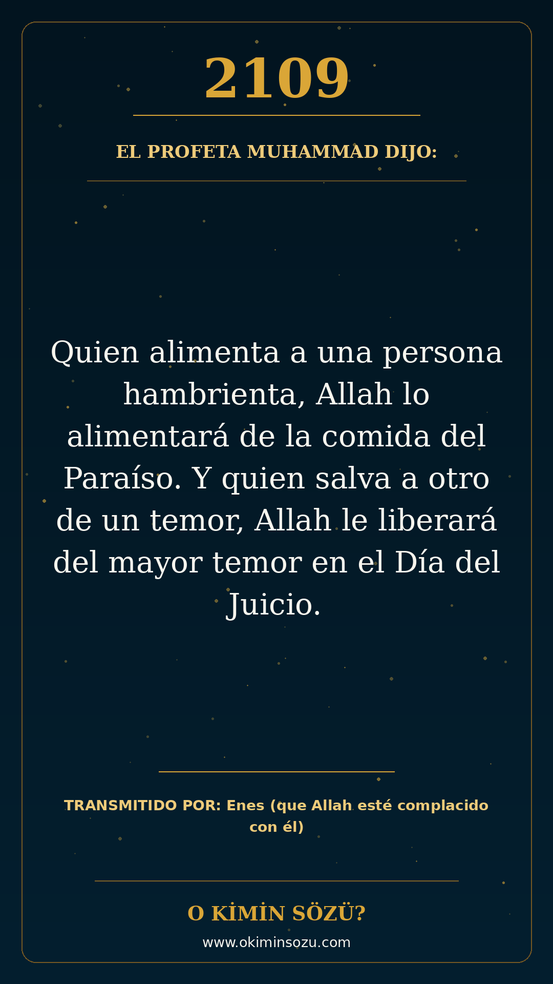 hadis 2109 es