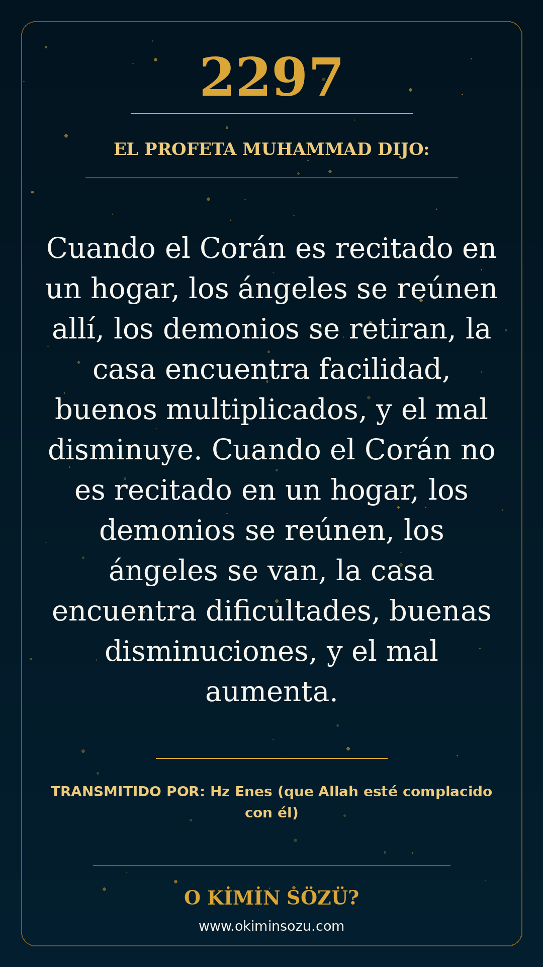 hadis 2297 es