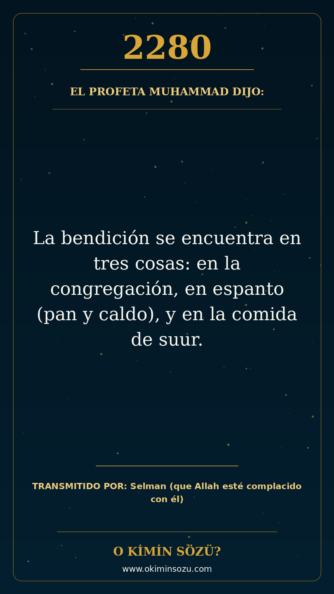 hadis 2280 es