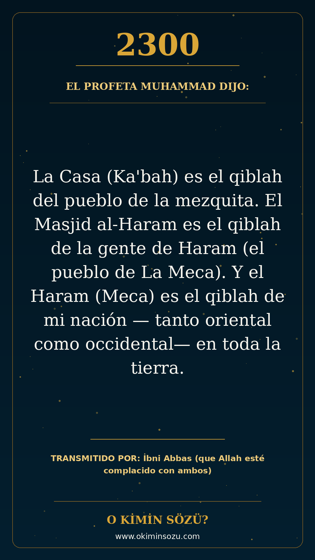 hadis 2300 es