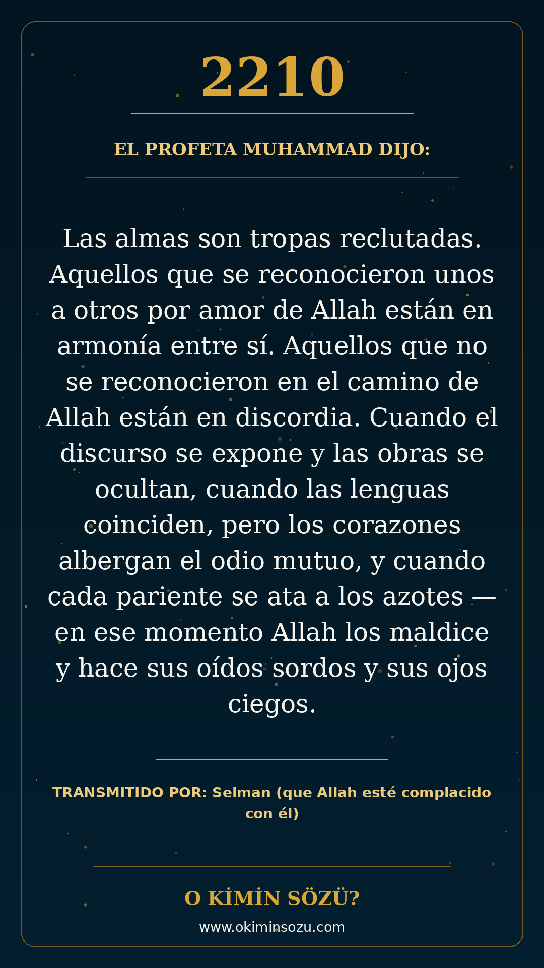 hadis 2210 es