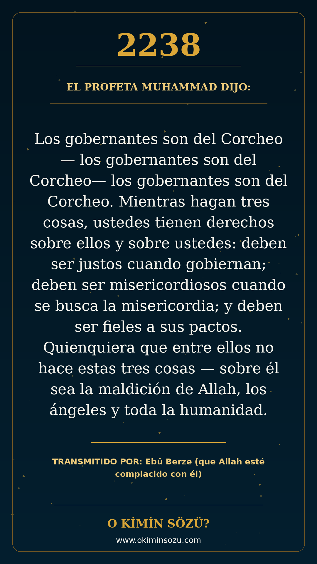 hadis 2238 es