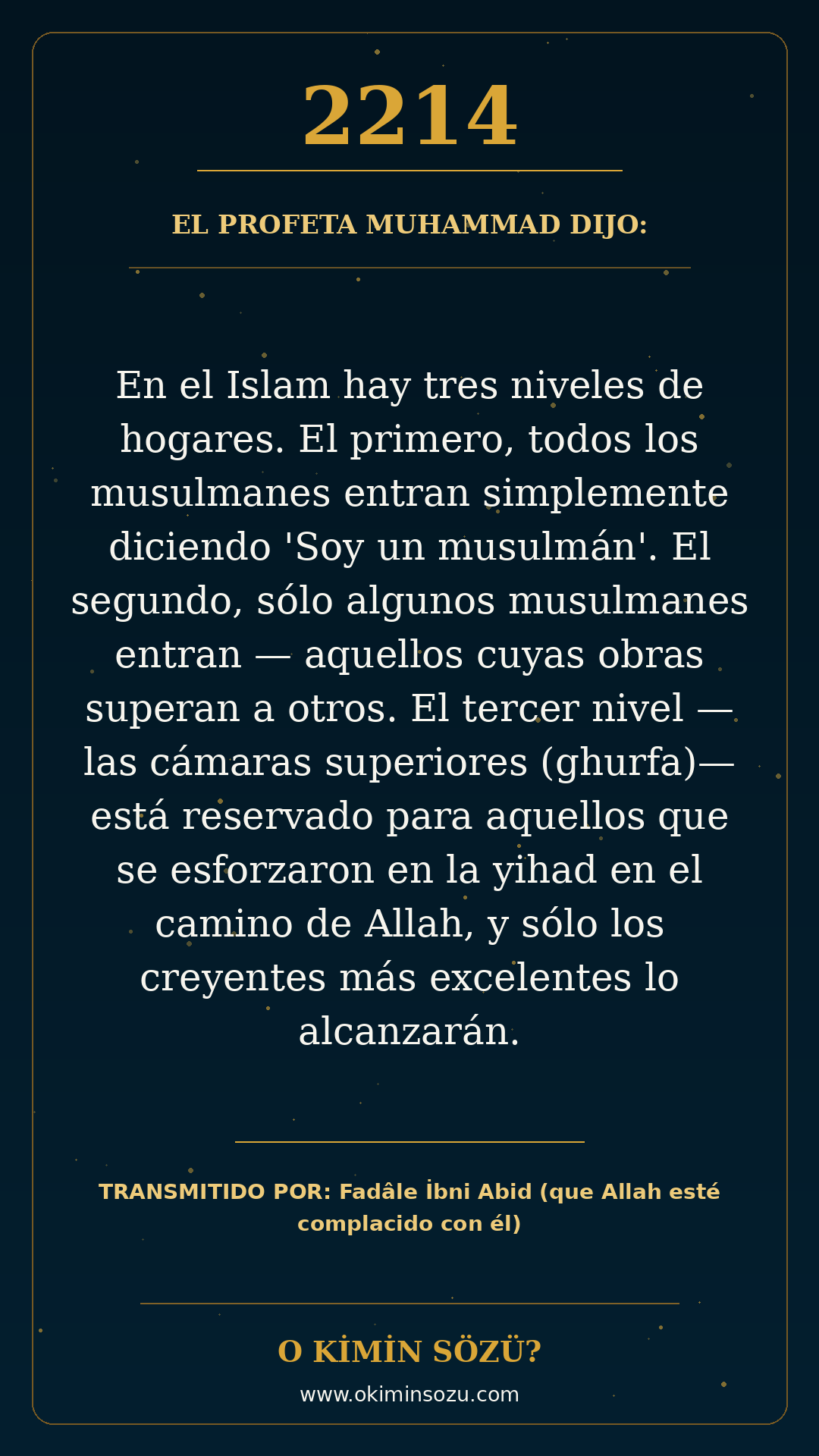 hadis 2214 es