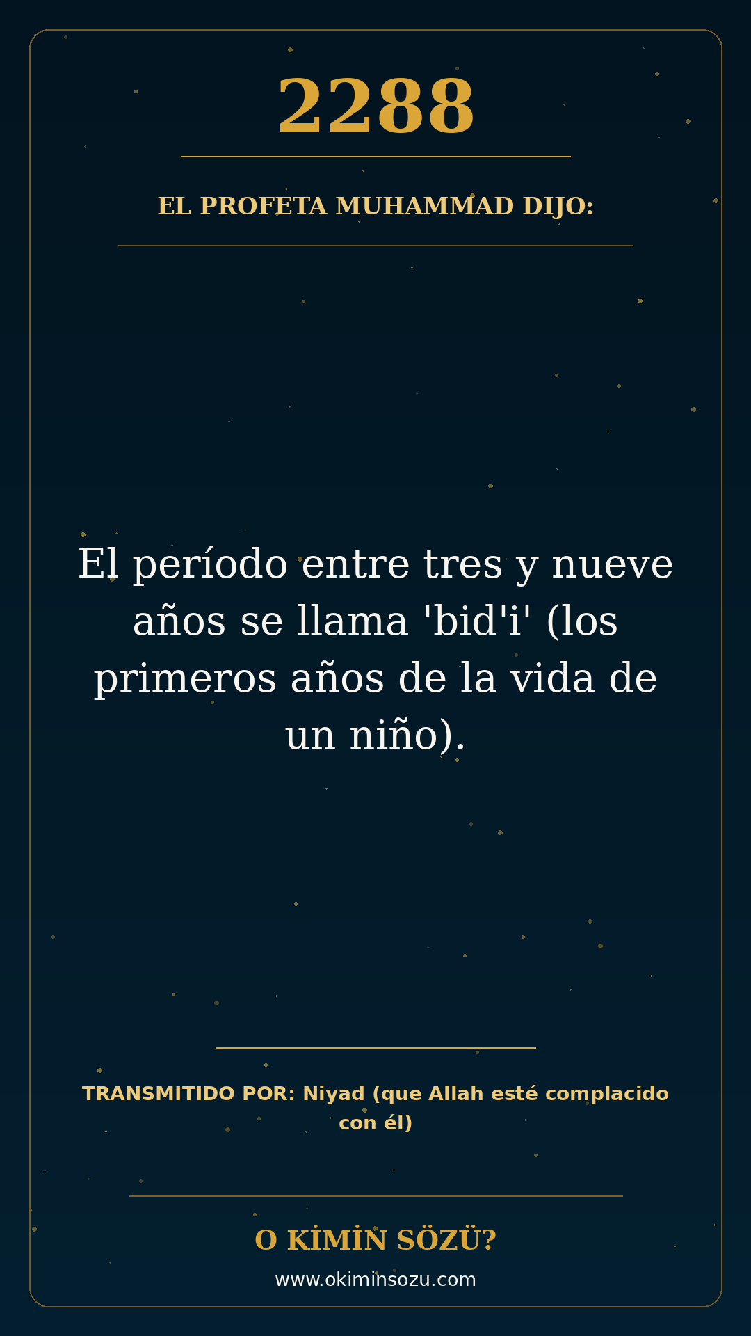 hadis 2288 es