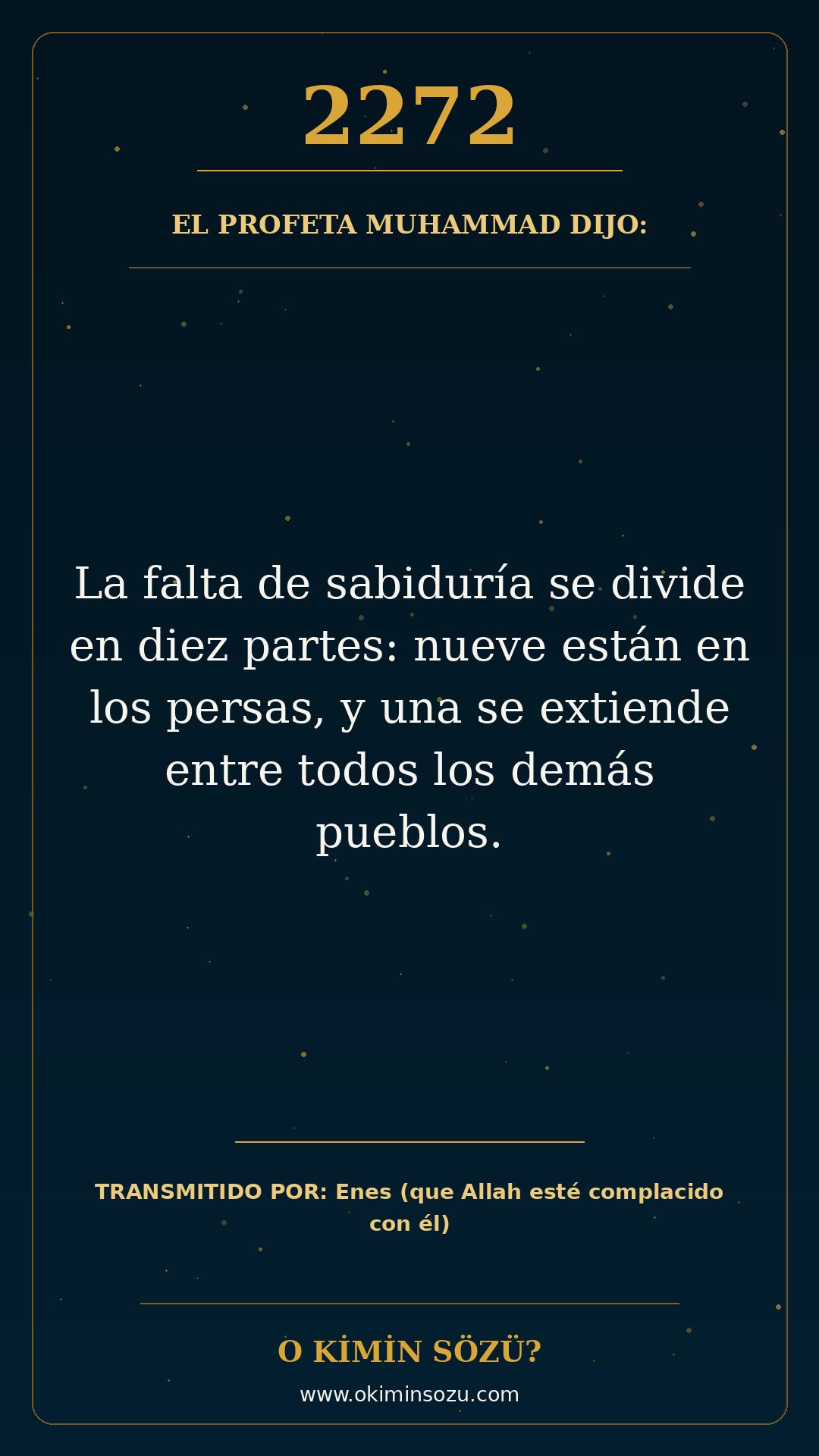 hadis 2272 es