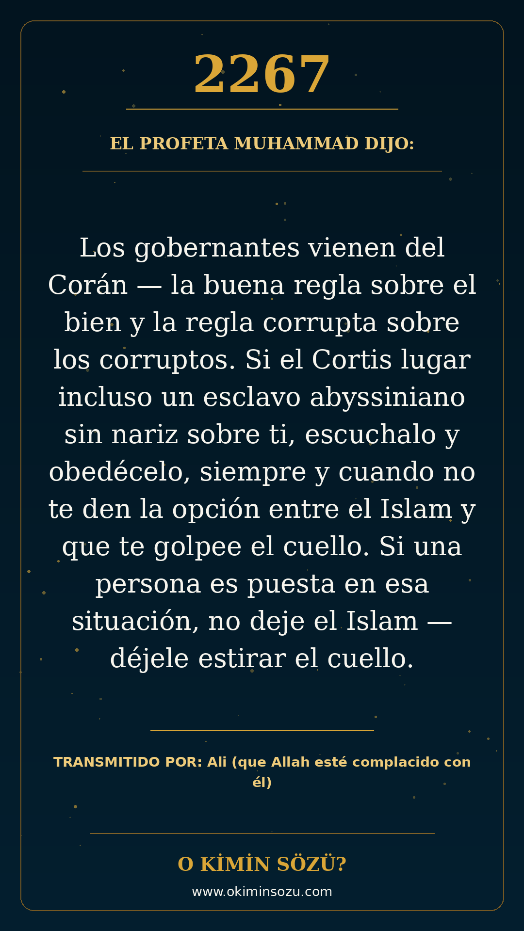 hadis 2267 es