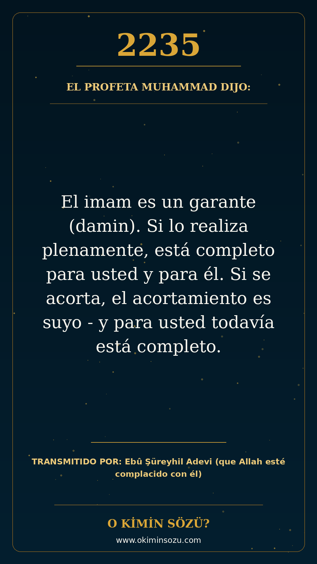 hadis 2235 es