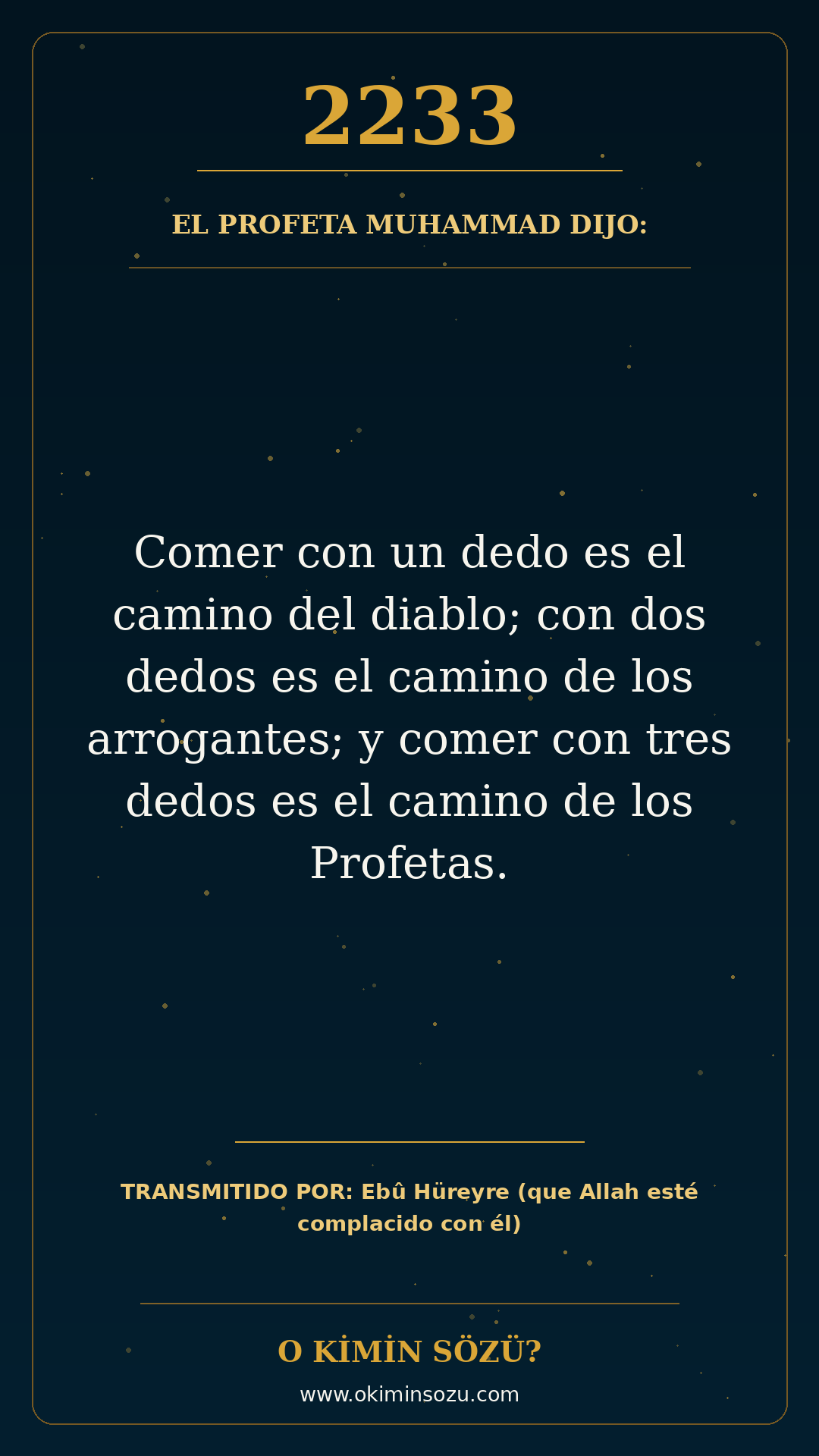 hadis 2233 es
