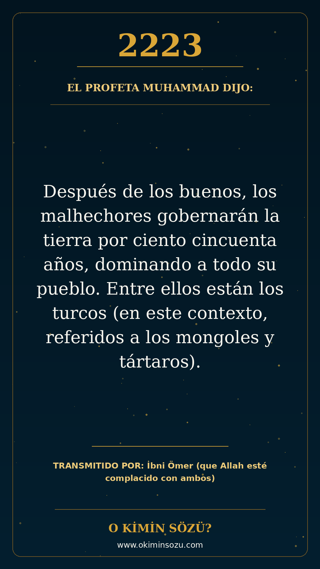 hadis 2223 es