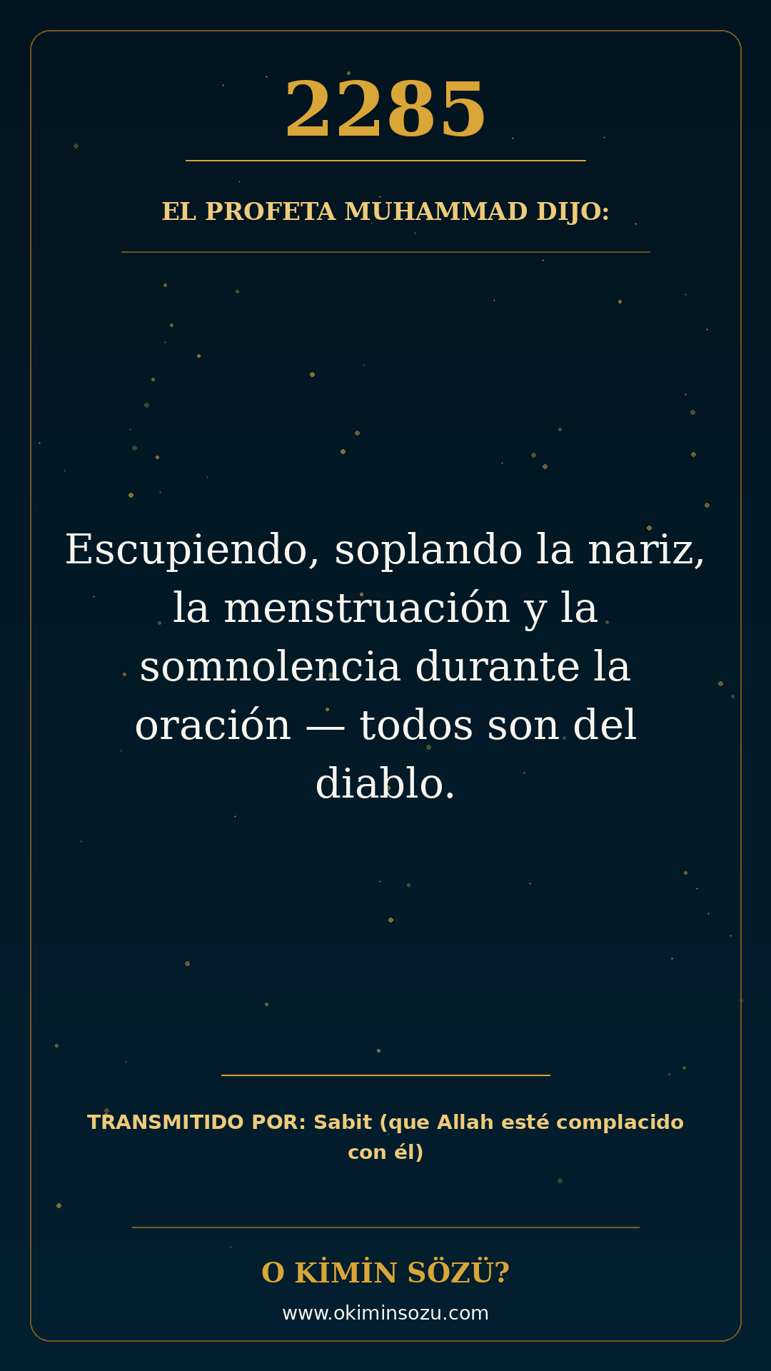 hadis 2285 es