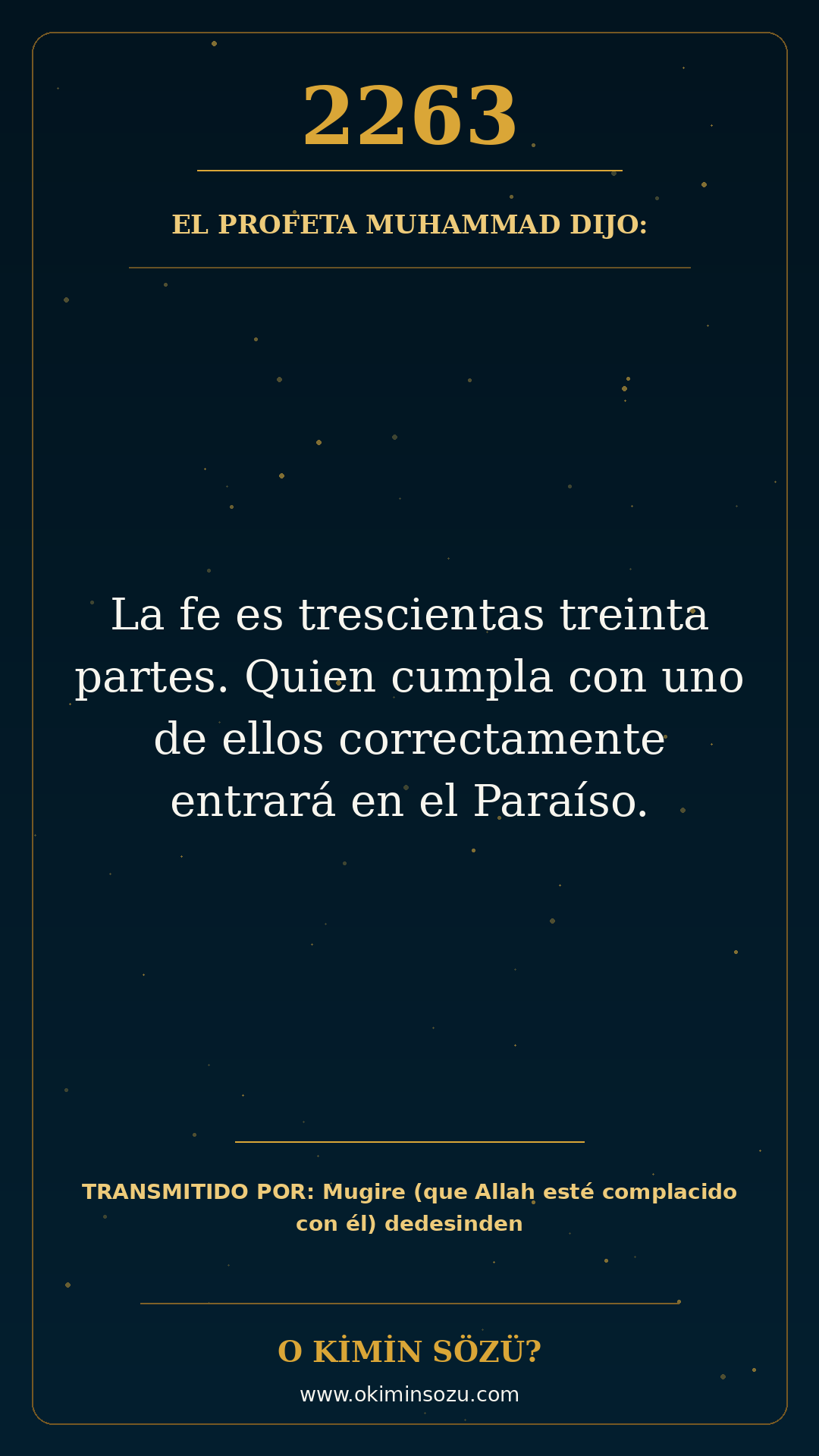 hadis 2263 es