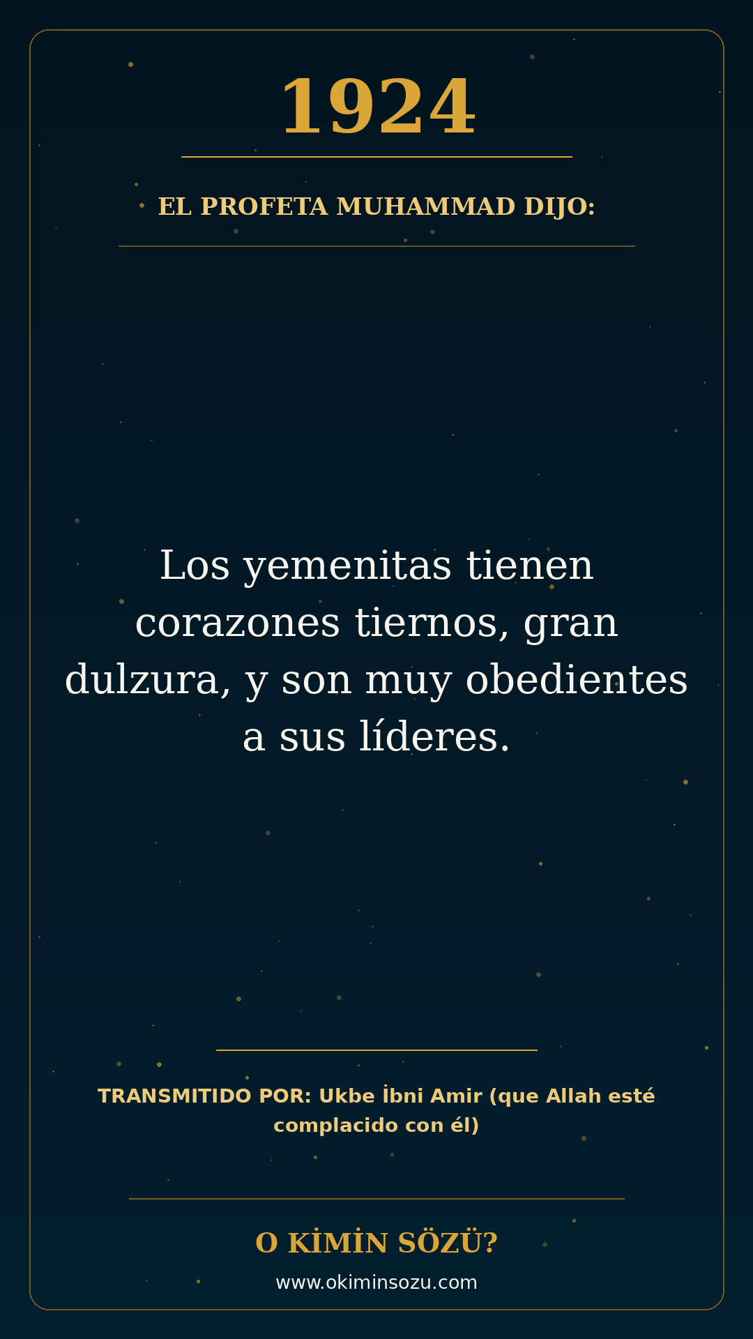 hadis 1924 es