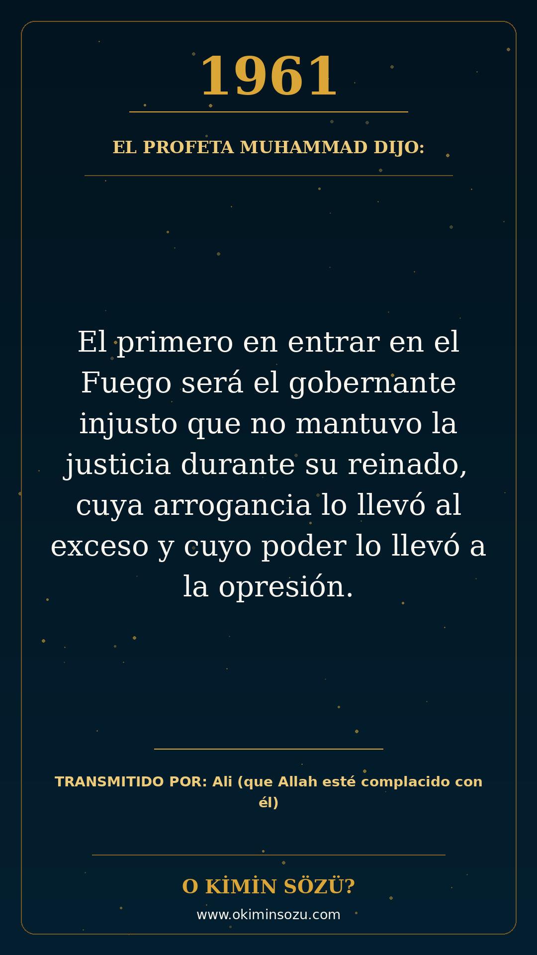 hadis 1961 es