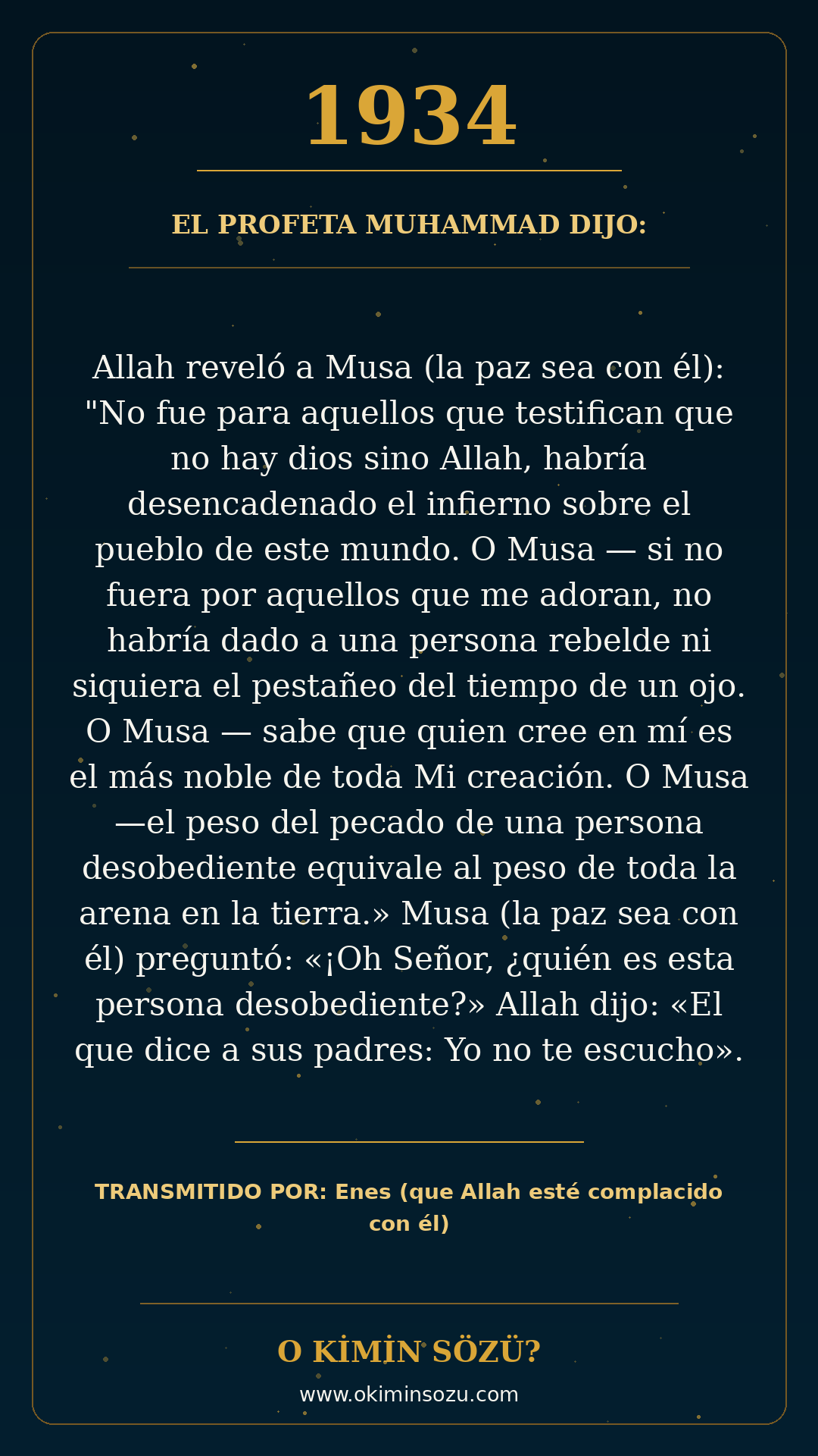 hadis 1934 es