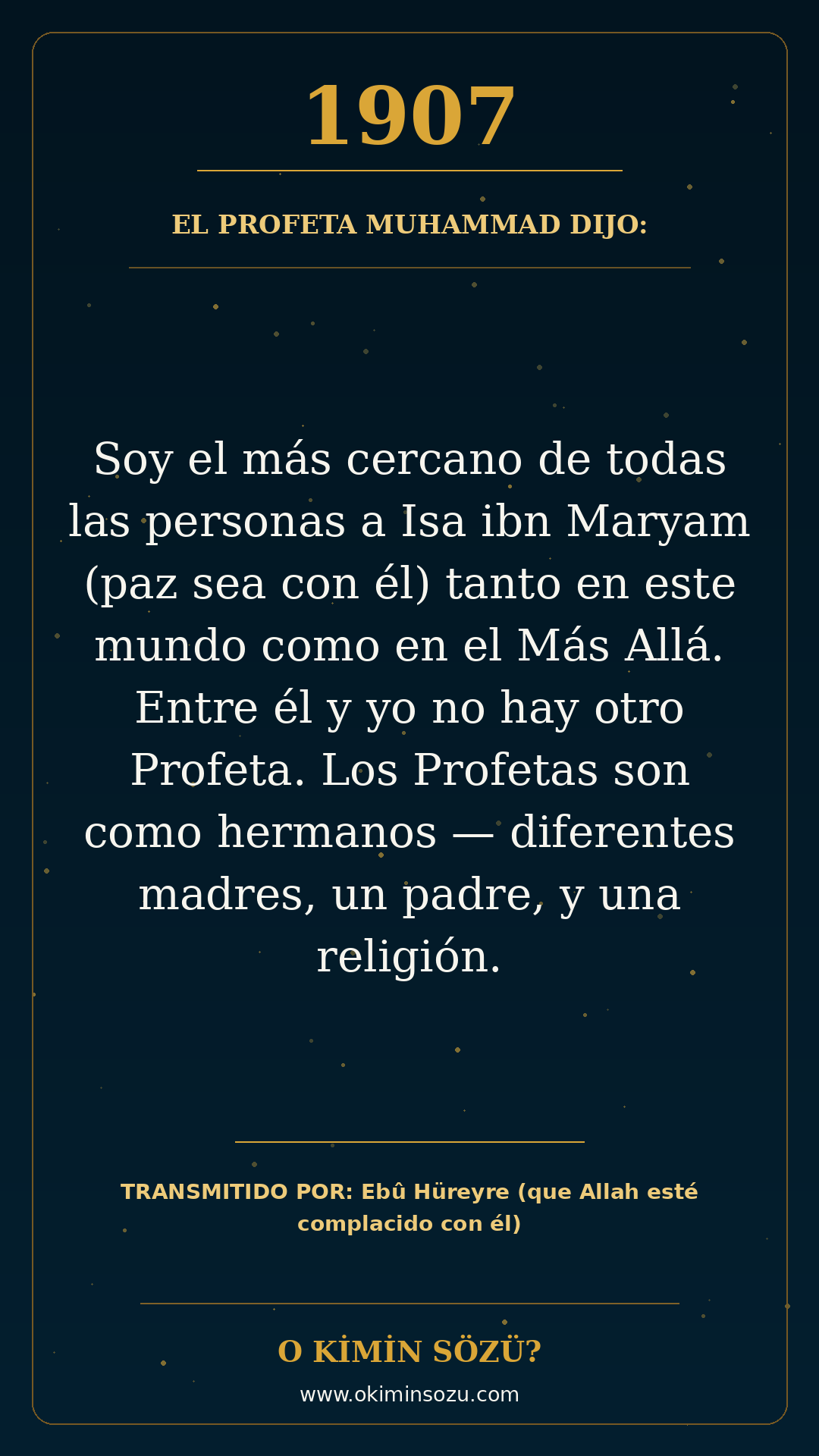 hadis 1907 es