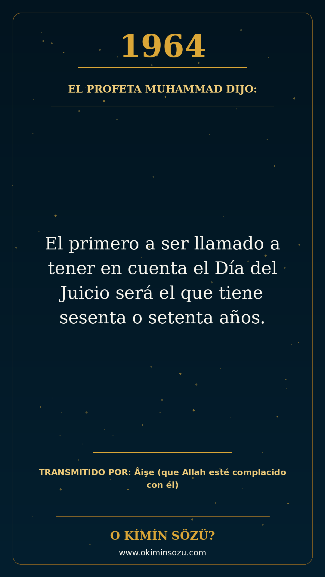 hadis 1964 es