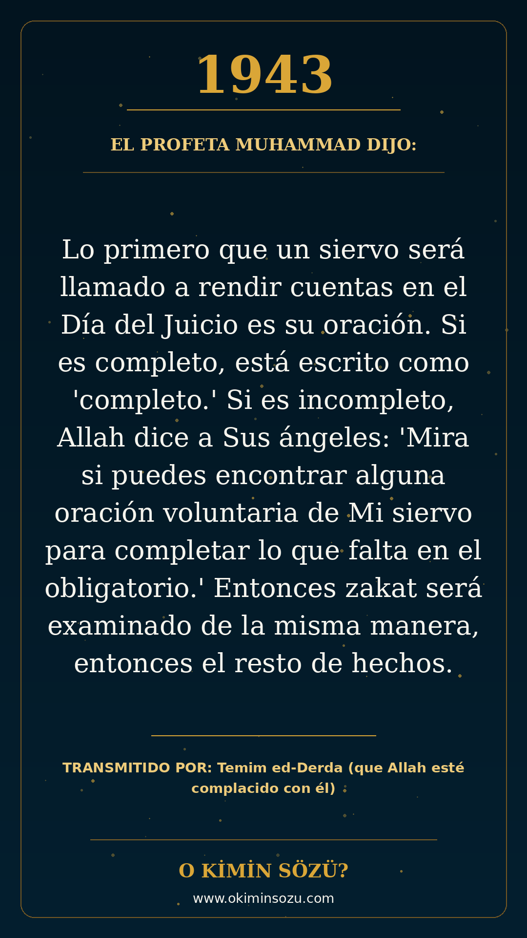 hadis 1943 es
