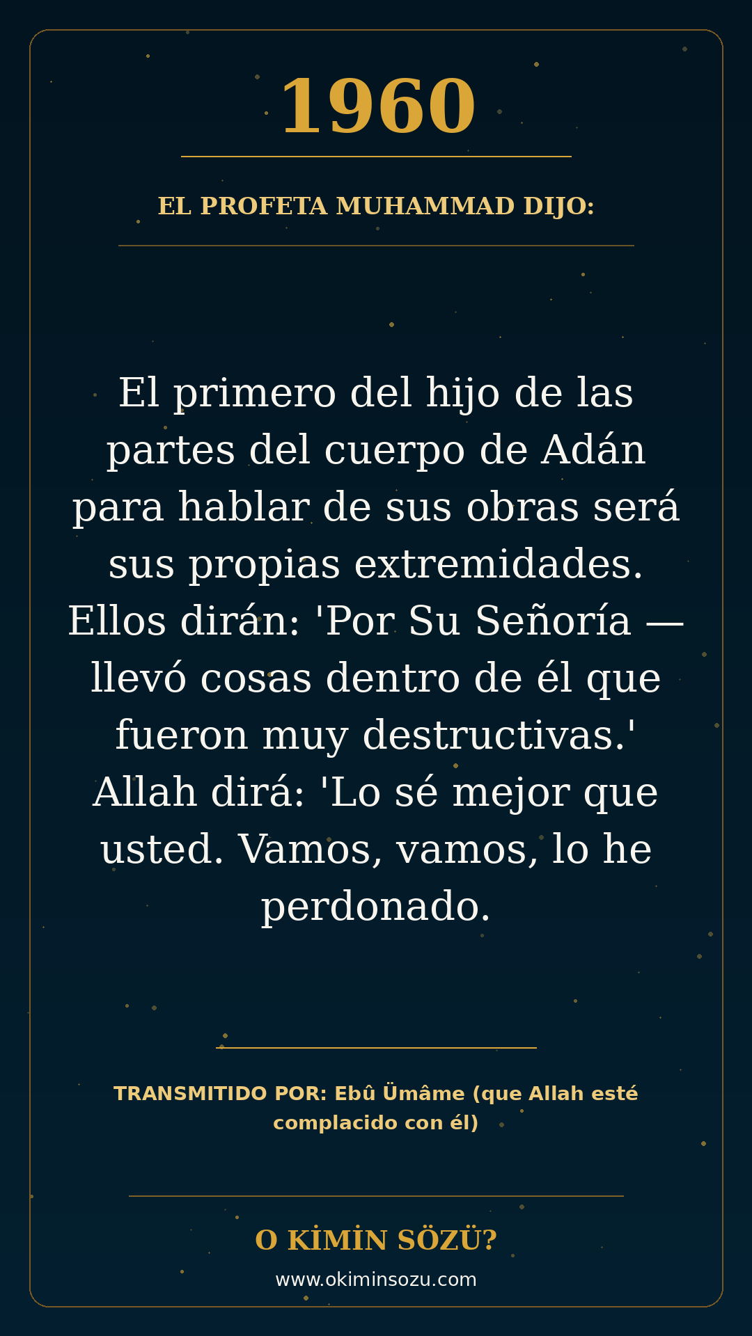 hadis 1960 es