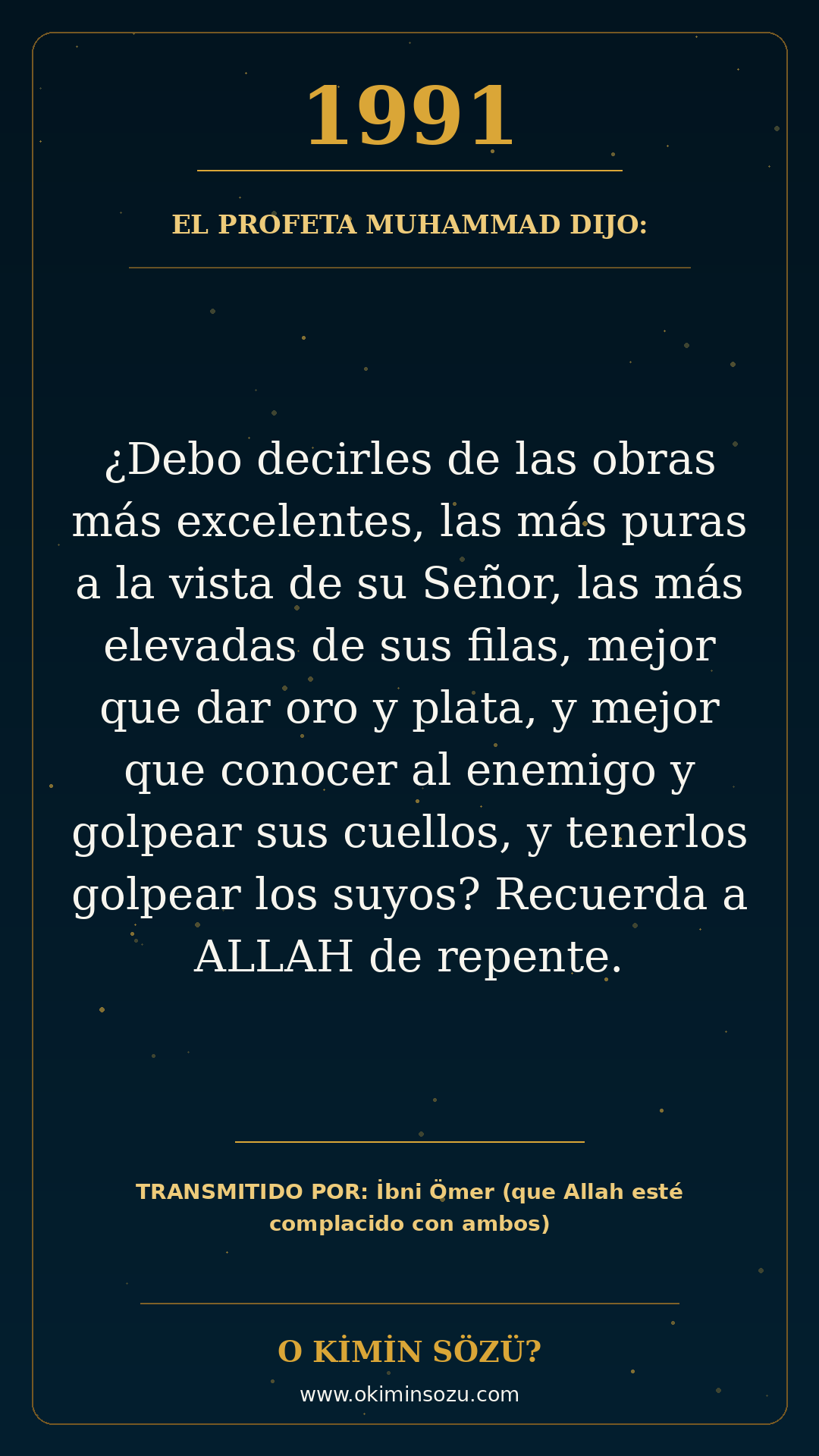 hadis 1991 es