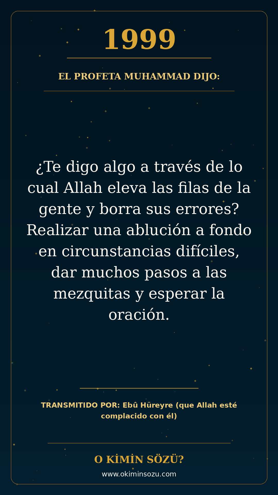 hadis 1999 es